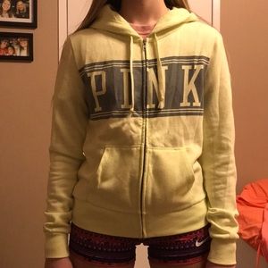 pink victoria secret jacket
